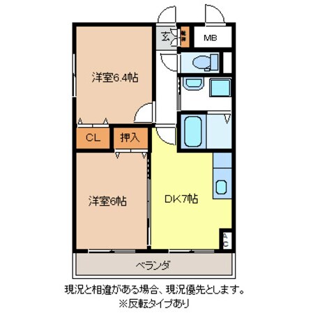 プレセンテの物件間取画像